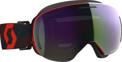 SCOTT LCG EVO Snow Cross Goggle - Red/Blue - Enhancer Green Chrome Lens 272845-4710314
