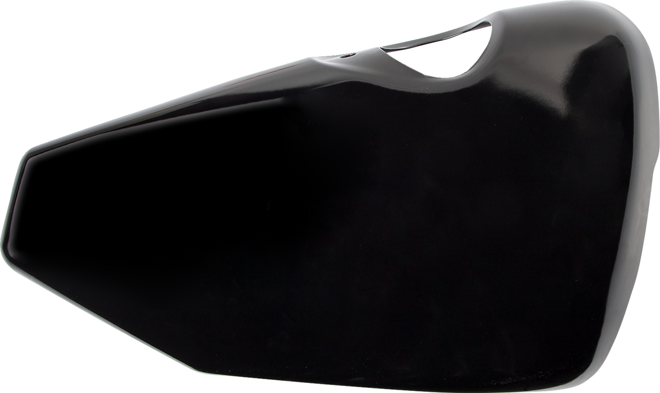 DRAG SPECIALTIES Side Cover - Right - Gloss Black 301078