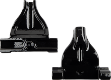 DRAG SPECIALTIES Passenger Floorboard Mount - Gloss Black P17-0415GB