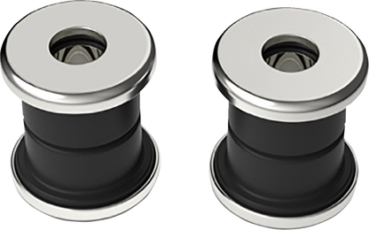 LA CHOPPERS Riser Bushings - Polyurethane - Polished LA-7400-90
