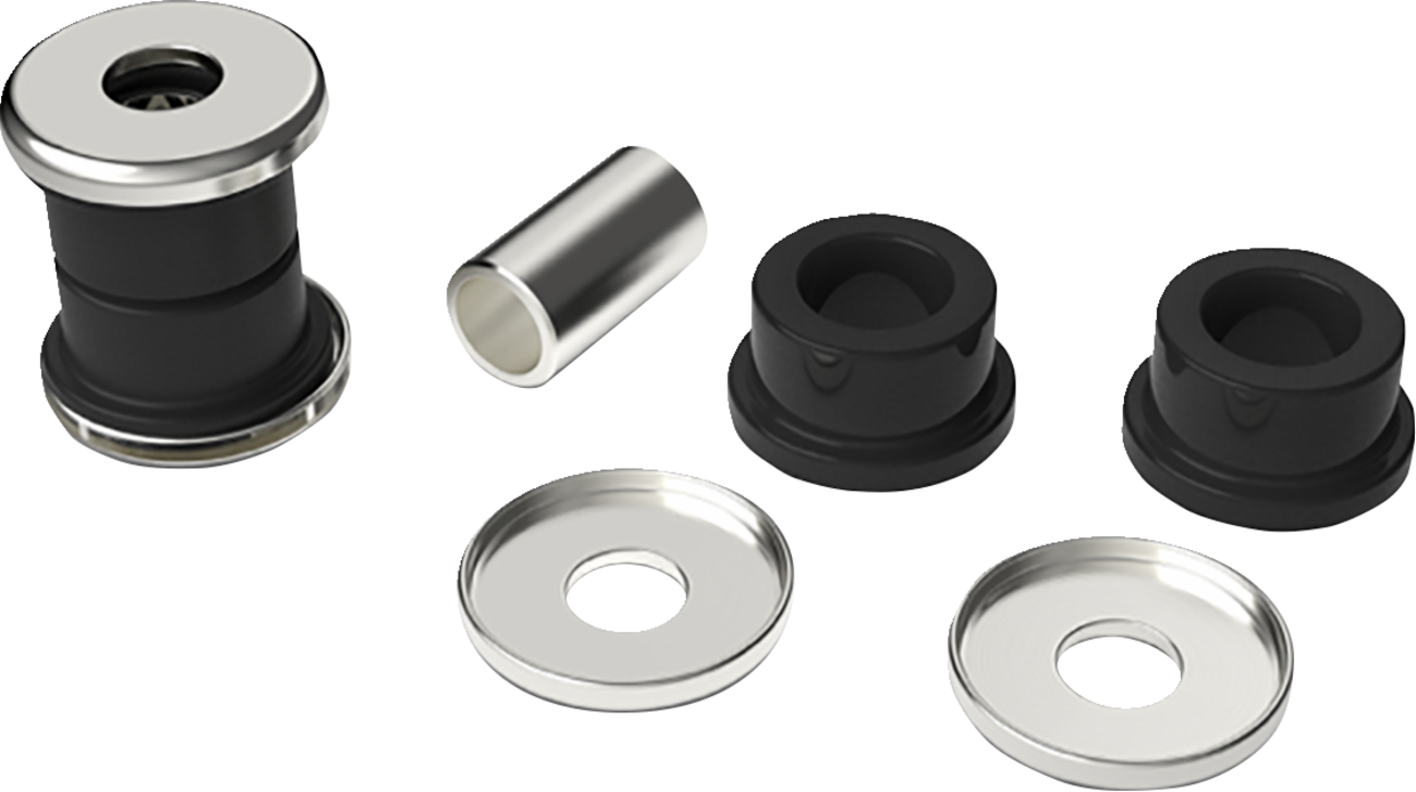 LA CHOPPERS Riser Bushings - Polyurethane - Polished LA-7400-90