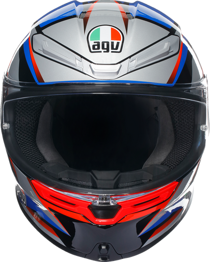 AGV K6 S Helmet - Slashcut - Black/Blue/Red - 2XL 21183950020152X