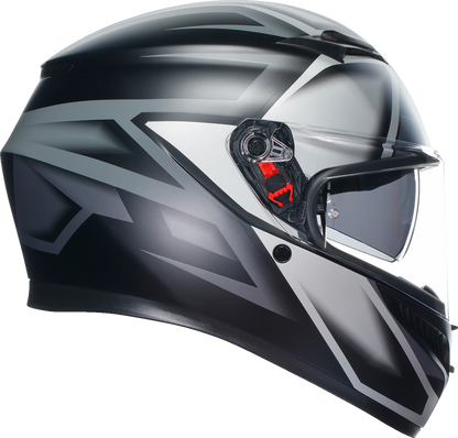 AGV K3 Helmet - Compound - Matte Black/Gray - 2XL 21183810040082X