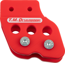 T.M. DESIGNWORKS Chain Guide - Red - Honda/Kawasaki/Suzuki/Yamaha RCG-002-RD