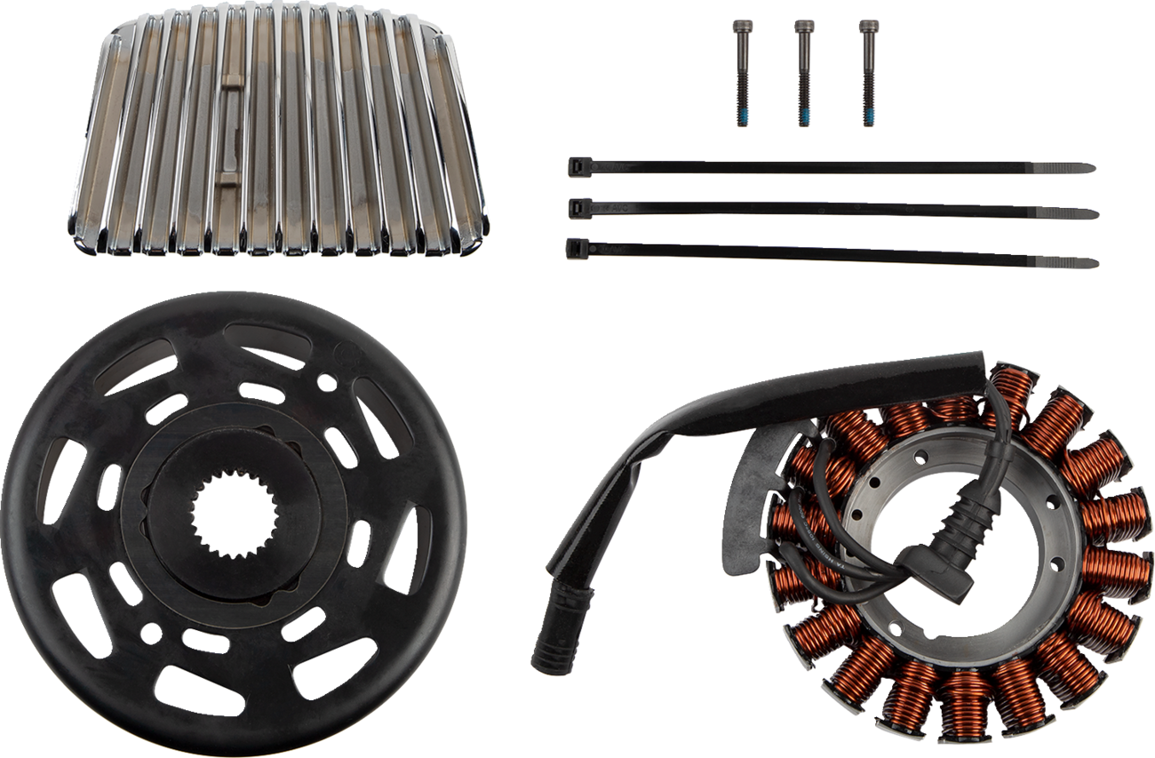 DRAG SPECIALTIES Charging Kit - Chrome 2112-1517