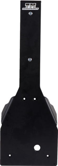 T.M. DESIGNWORKS Skid Plate - Black - Yamaha - Raptor 125/250 YAFP-R250-BK