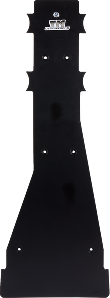 T.M. DESIGNWORKS Skid Plate - Black - Yamaha - Banshee 350 YAFP-BN350-BK