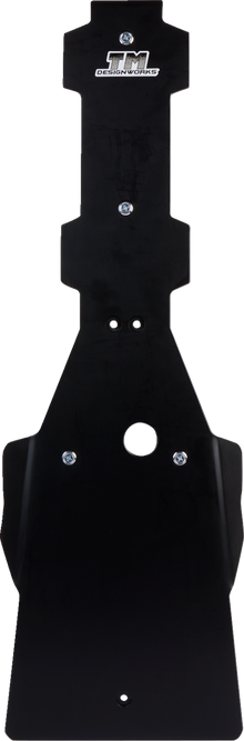 T.M. DESIGNWORKS Skid Plate - Black - Suzuki - LT-R 450 QuadRacer SUFP-R450-BK