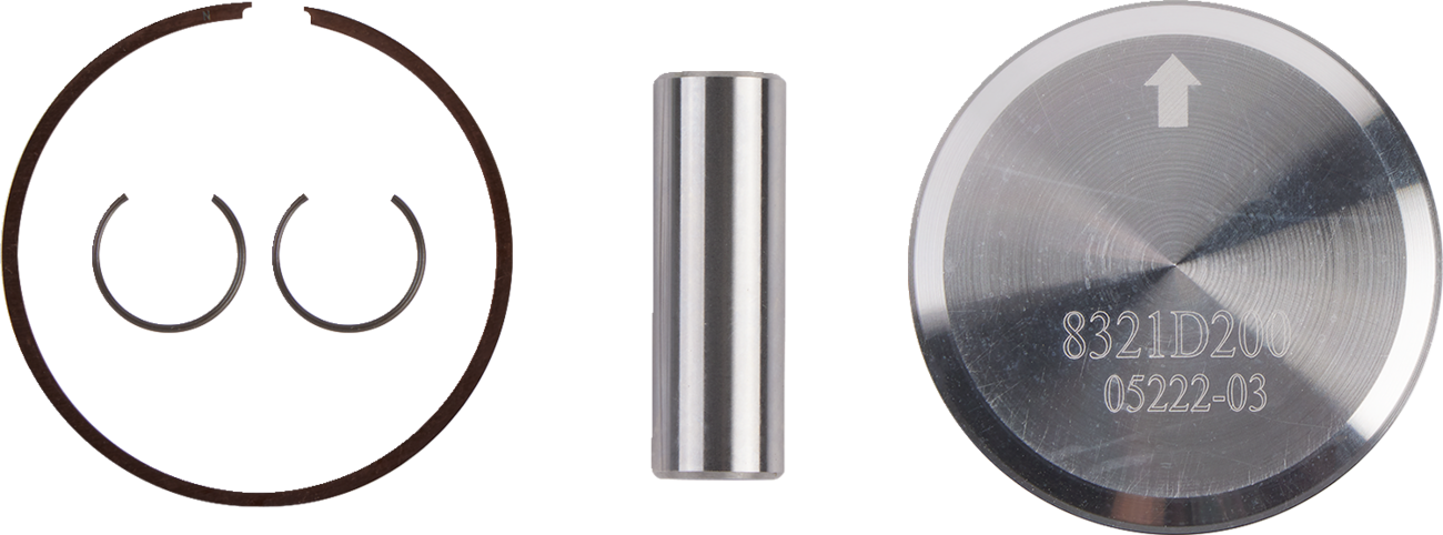 WOSSNER Piston Kit - 55.95 mm - Yamaha 8321D200
