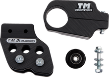 T.M. DESIGNWORKS Chain Guide/Slider - Banshee 350 - Black YCP-BAN-BK