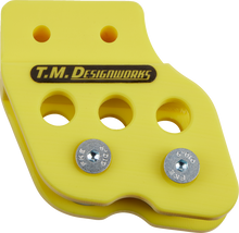 T.M. DESIGNWORKS Chain Guide - Yellow - Honda/Kawasaki/Suzuki/Yamaha RCG-002-YL