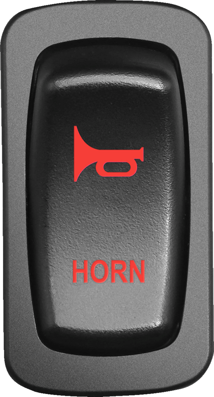 MOOSE OFFROAD Switch - Horn - Red HRN-CAR-R