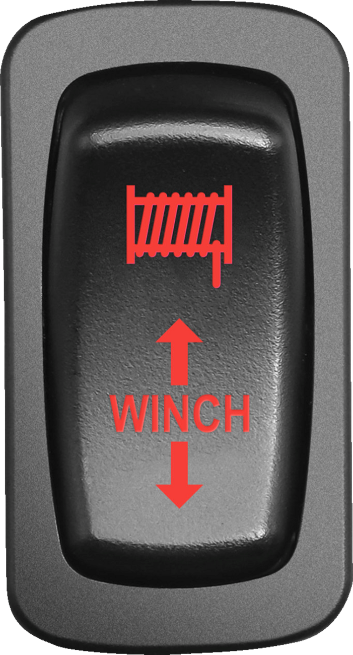 MOOSE OFFROAD Switch - Winch - Red WIN-CAR-R