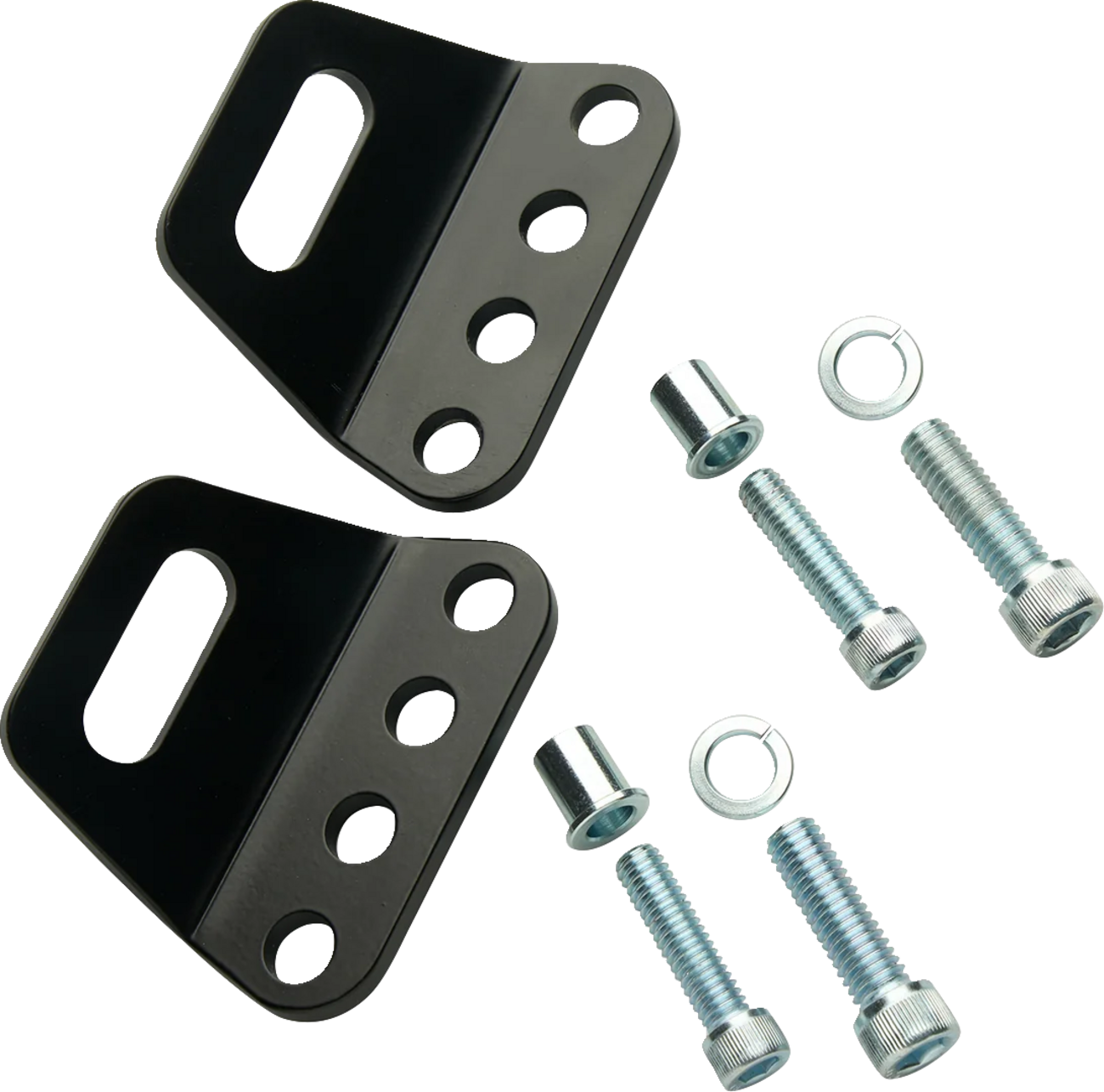 CIRO Tie-Down Brackets - Rear - Black 66051