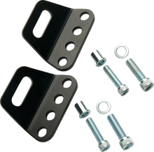 CIRO Tie-Down Brackets - Rear - Black 66051