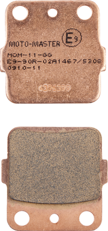 MOTO-MASTER Brake Pads - Racing Series 91011-PU