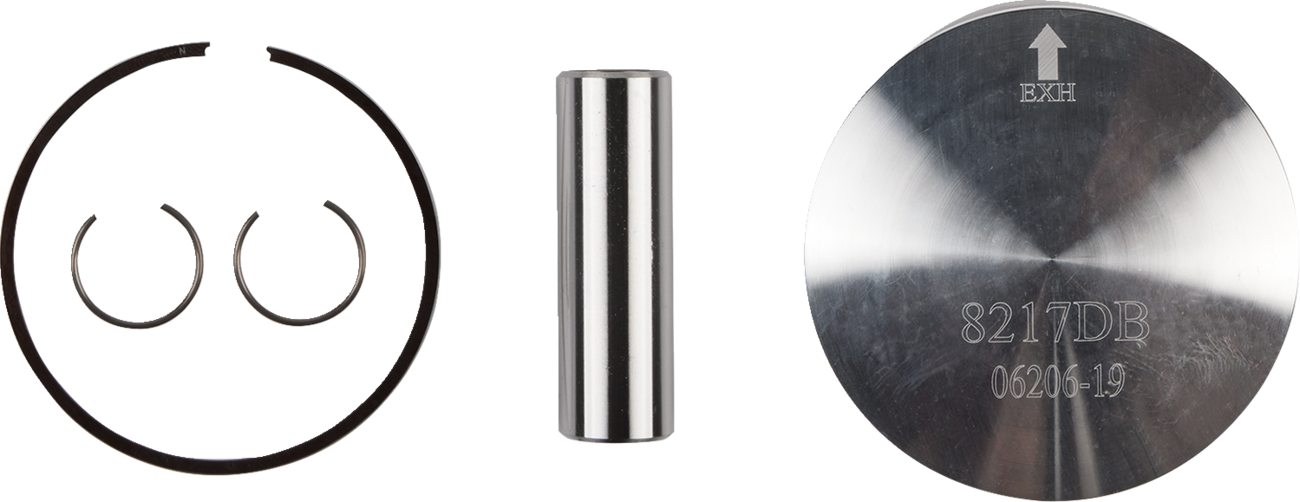 WOSSNER Piston Kit - 66.36 mm - Yamaha 8217DB
