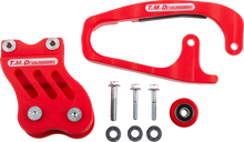 T.M. DESIGNWORKS Chain Guide/Slider - TRX450 - Red HCP-45K-RD