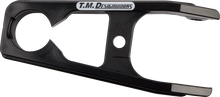 T.M. DESIGNWORKS Front Chain Slider - KFX/LTZ400 - Black SCP-401-BK