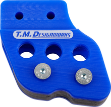T.M. DESIGNWORKS Chain Guide - Blue - Honda/Yamaha/Kawasaki/Suzuki RCG-007-BU