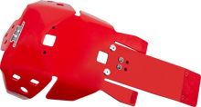 T.M. DESIGNWORKS Skid Plate - Red - Honda HOLG-470-RD
