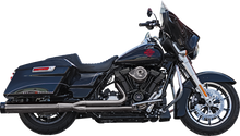 S&S CYCLE 2-into-1 Lava Chrome Sidewinder® Exhaust System - Race Only 550-1087