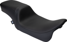 DRAG SPECIALTIES SEATS Predator 2-Up Seat - Solar Leather - Black - Smooth - w/o Backrest - FL '08-'23 08801-1495