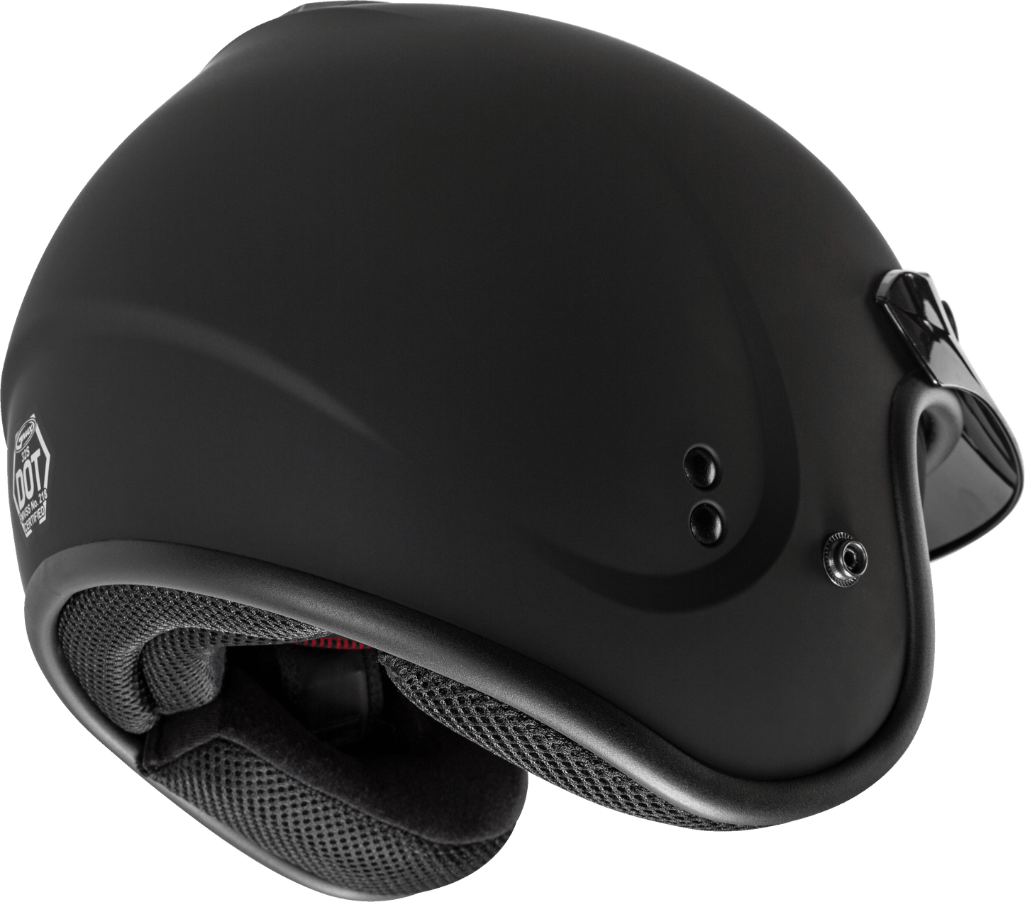 Gm 32 Open Face Helmet Matte Black Xl