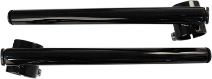 EMGO 1" Clip-On Handlebar - 41 mm - Dimpled - Black 23-93144