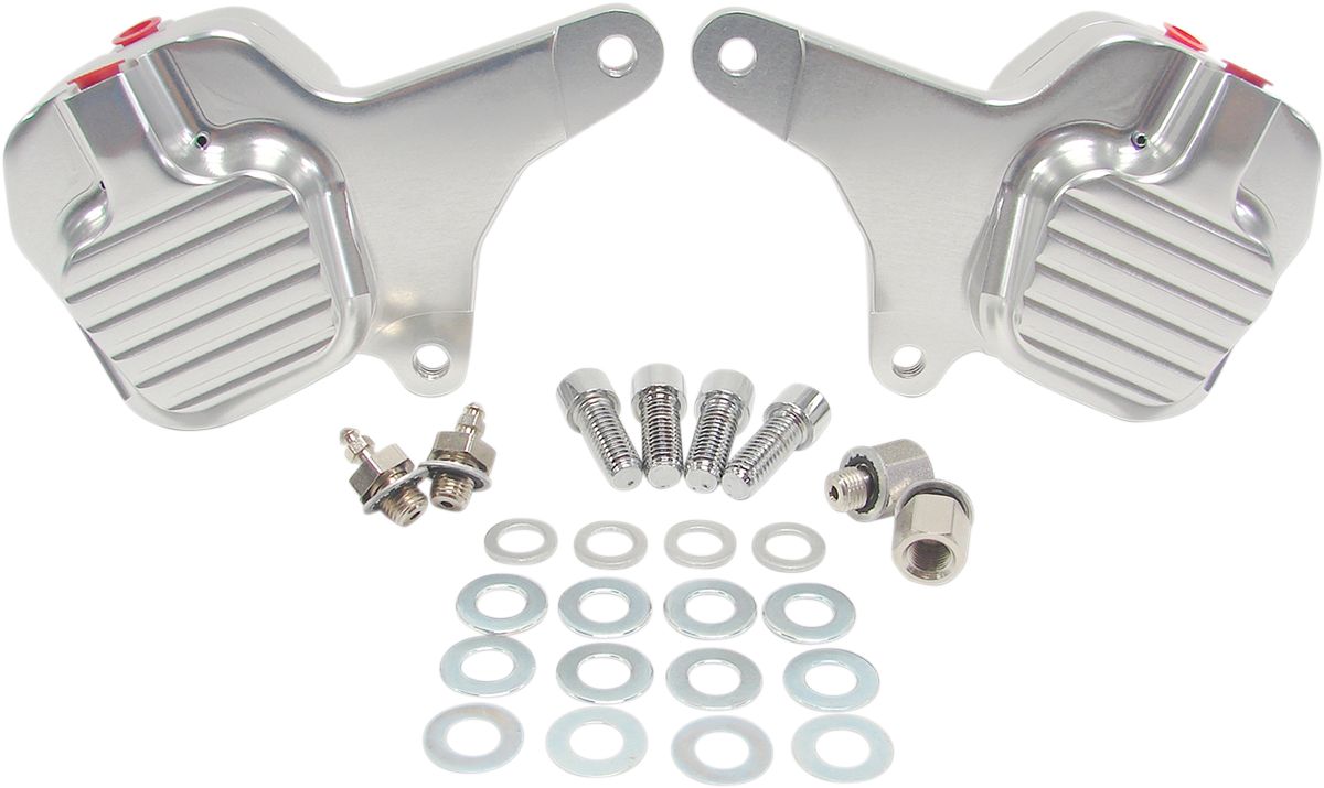 GMA ENGINEERING BY BDL Front Caliper - Dual Disc - Clear Anodized GMA-200FDD