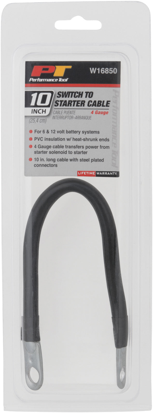 Battery Cable 4 Gauge 10"