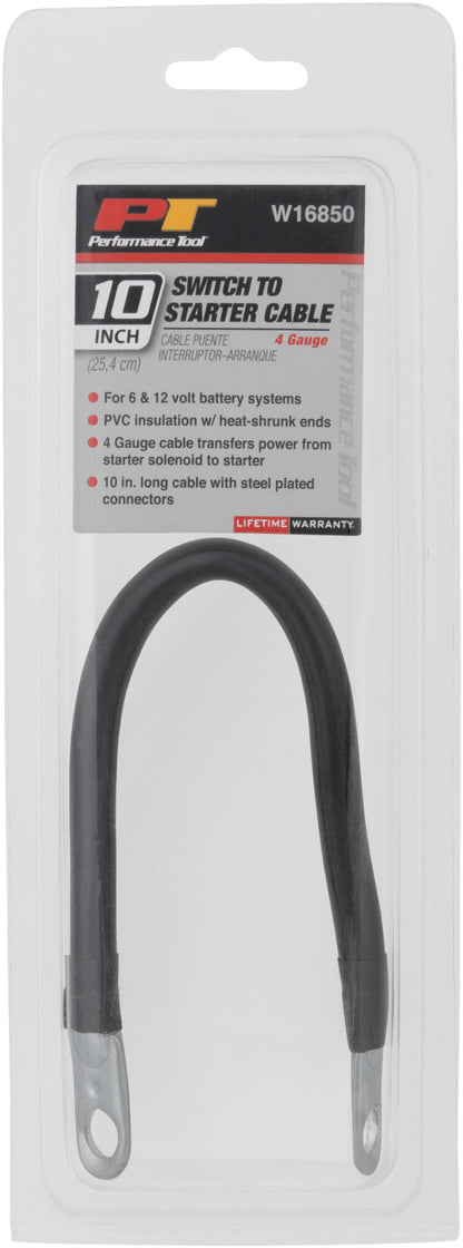 Battery Cable 4 Gauge 10"