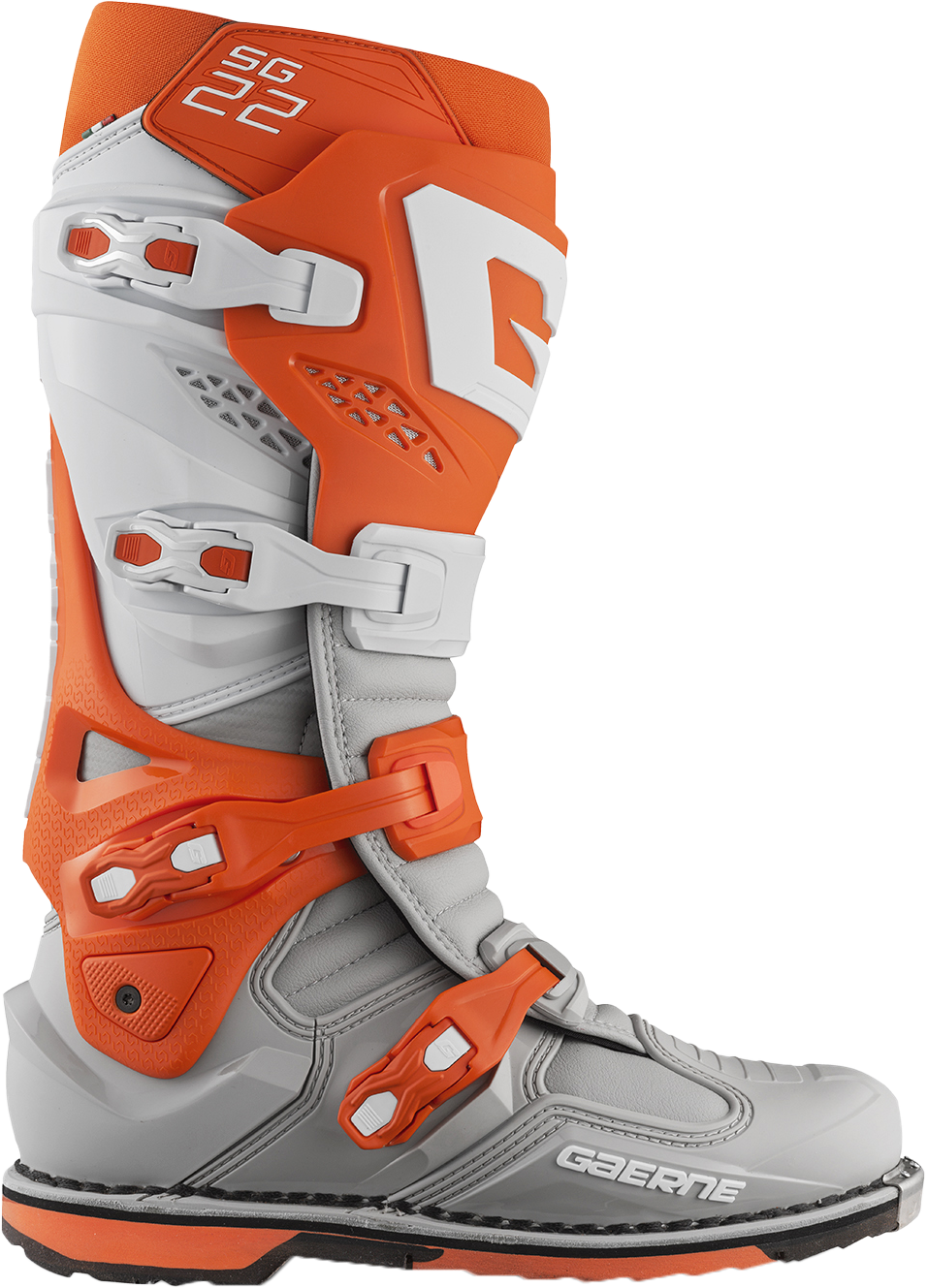 Sg 22 Boots Orange/White/Grey Sz 12