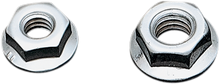 GARDNER-WESTCOTT Nut - Flange - 1/4"-20 - Chrome 07-44546