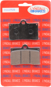 LYNDALL RACING BRAKES LLC Z-Plus Brake Pads - Brembo 7138-Z+