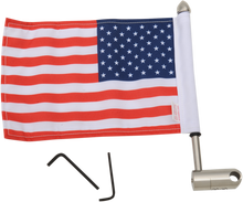 PRO PAD Luggage Rack Flag Mount - 1/2" Round - With 6" X 9" Flag RFM-RDHB12