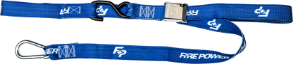 1.5" Tie Down Soft Tie Blue 2/Pk