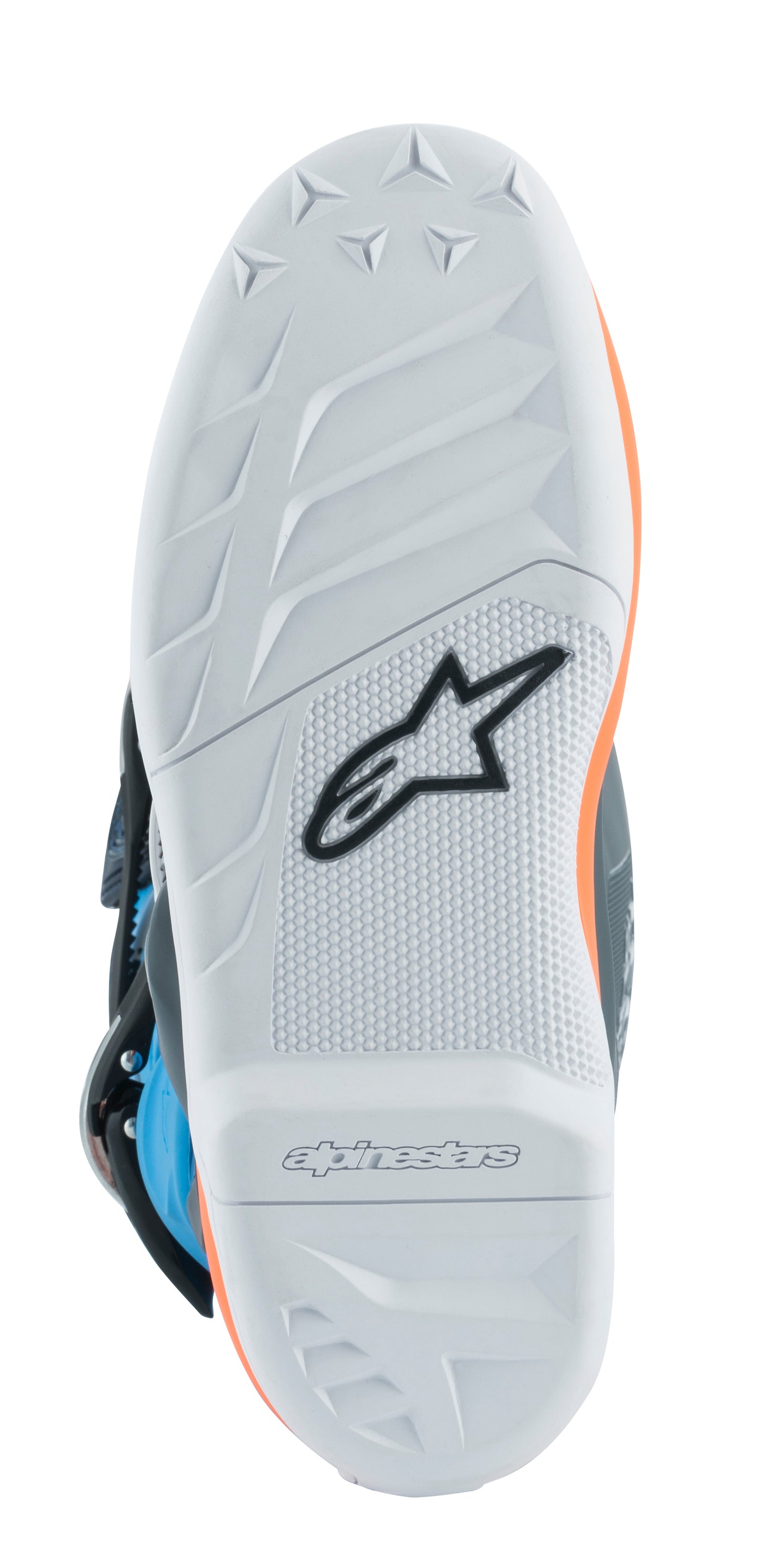 Tech 7s Magneto Le Boots Anthracite/Orange Sz 04
