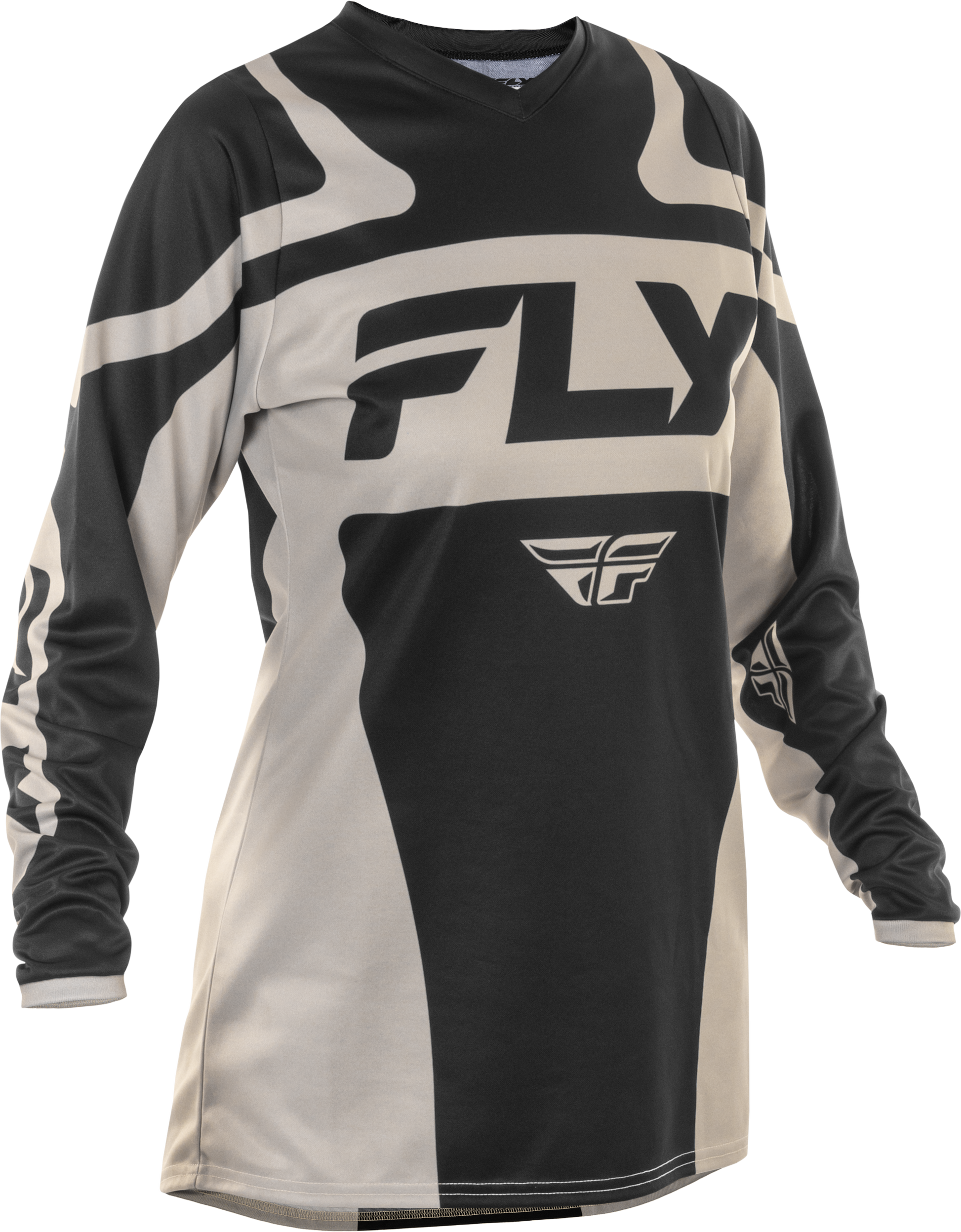 Women's F 16 Jersey Black/White Sm