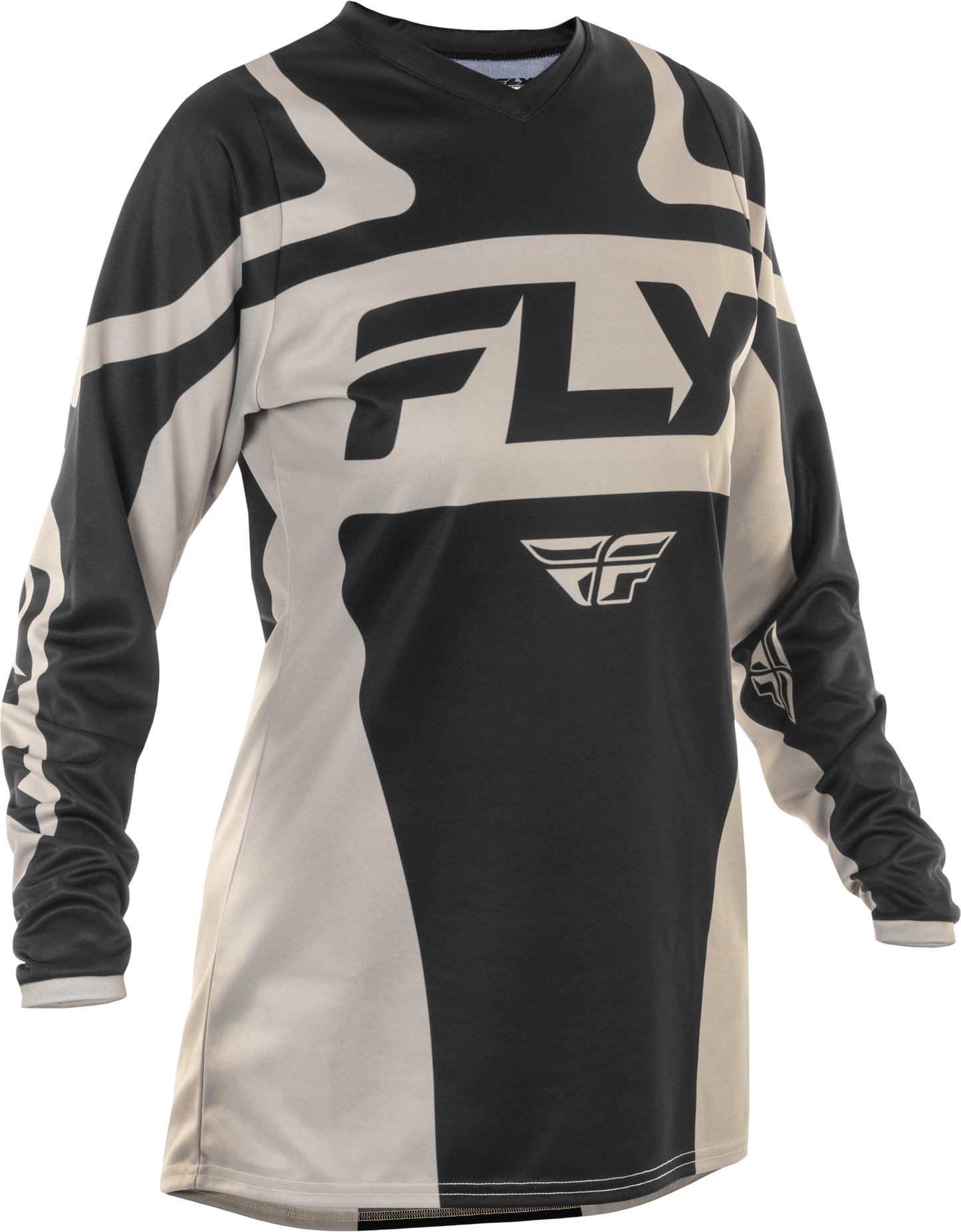 Women's F 16 Jersey Black/White Md