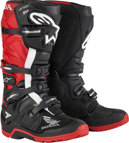 ALPINESTARS Tech 7 Enduro Drystar® Boots - Black/Red - US 8 / EU 42 2012723-1303-8