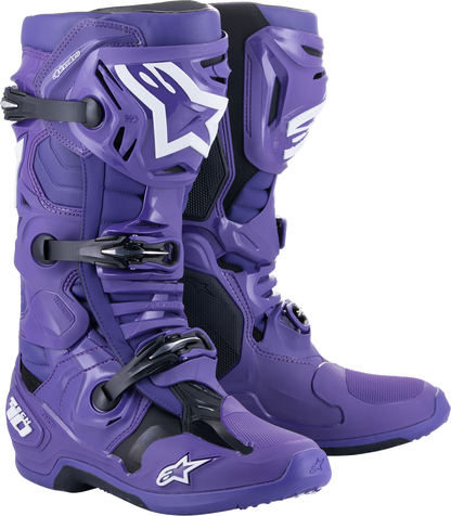 ALPINESTARS Tech 10 Boots - Purple/Black - US 7 / EU 40.5 2010020-394-7