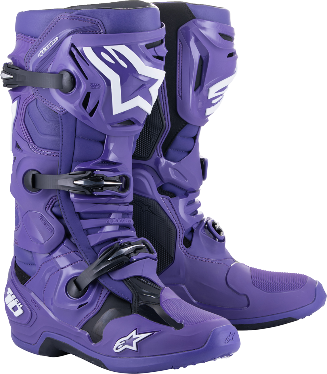ALPINESTARS Tech 10 Boots - Purple/Black - US 11 / EU 45.5 2010020-394-11