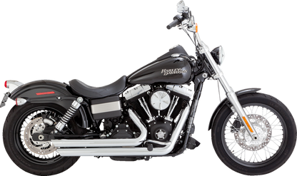 VANCE & HINES Big Shots Staggered Exhaust System - Chrome 17958