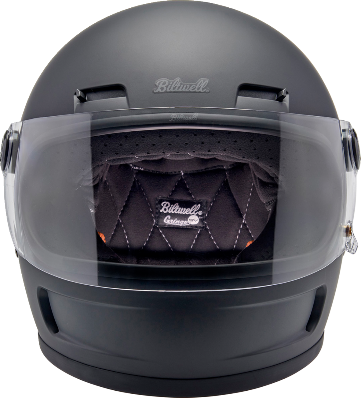 BILTWELL Gringo SV Helmet - Flat Black - Medium 1006-201-503