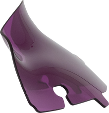 KLOCK WERKS Kolor Flare™ Sport Windshield - 4" - Purple - FLH KWW-01-0680