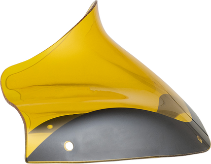 KLOCK WERKS Kolor Flare™ Windshield - 8" - Yellow - FLTR KWW-01-0690
