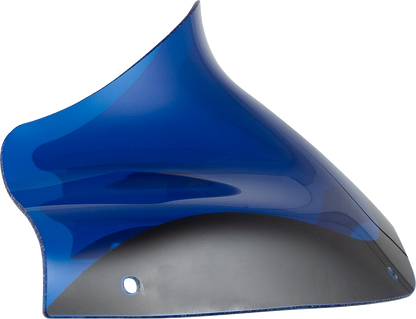 KLOCK WERKS Kolor Flare™ Windshield - 8" - Blue - FLTR KWW-01-0693