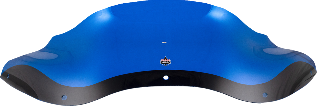 KLOCK WERKS Kolor Flare™ Windshield - 8" - Blue - FLTR KWW-01-0693