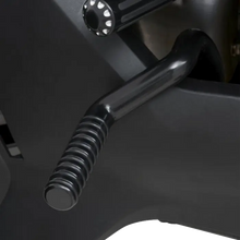 SHOW CHROME Adjustable Highway Pegs - Satin Black - Can-Am 41-422BK